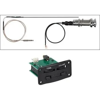 Snímač pro strunný nástroj Shadow JW2 G Nanoflex předzesilovač, Předzesilovač