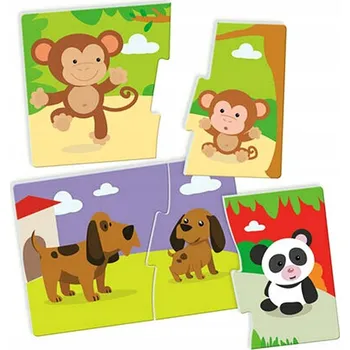 Desková hra Rodinná desková hra, vzdělávací hry pro kluky a holky, kreativní zábava, desková hra, deskovky pro nejmenší děti od 3 let, zábavná hra Clementoni