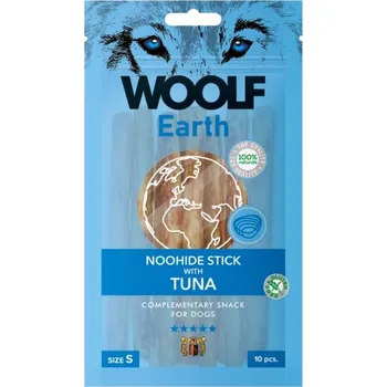 Volný čas WOOLF Snack WOOLF Earth poch. NooHide S Sticks with Tuna 90g