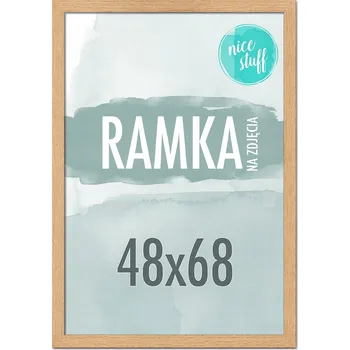 Obraz RÁMEČEK NA FOTOGRAFIE 48x68 RÁMEČKY NA FOTOGRAFII 68x48 imitace DŘEVA MDF HNĚDÁ