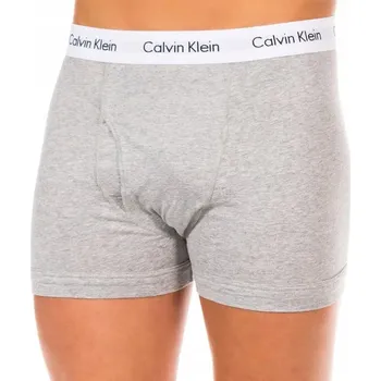 Boxerky Pánské boxerky CALVIN KLEIN 2-pack NP1831O-1GB vel S černé/šedé