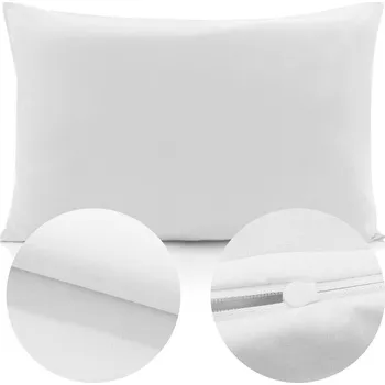 Povlak na dekorativní polštářek Bavlněný povlak na polštář na spaní 40x60 Jednobarevný OLA