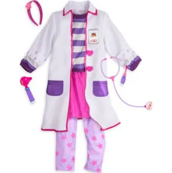 Karnevalový kostým Doktorka plyšáková dívčí kostým dětský vel. 104 (vel. 4 roky)