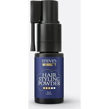 Stylingový přípravek Steve’s Hair Styling Powder 35 ml – profesionální vlasový nano pudr pro objem, texturu a matný finish Typ: Zaměřovač Vlasový Nano pudr pro objem a texturu účesu