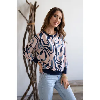 Dámská halenka Hajdan halenka 1235_05 - vzor, S (Elegantní dámská halenka)