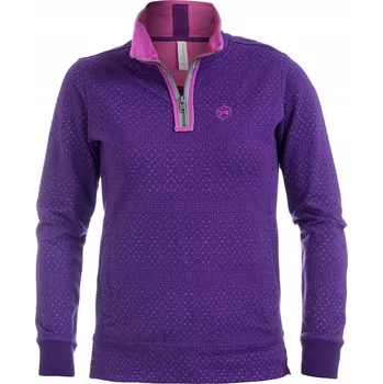 Dámská mikina URBAN BEACH mikina s fialovým vzorem 42 XL