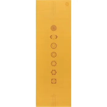 podložka na cvičení Bodhi podložka na jógu Leela Chakralign, 183 cm x 60 cm x 4,5 mm
