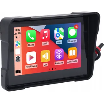 Zabezpečení domácnosti 5palcový displej na motorku s bezdrátovým CarPlay a Android Auto