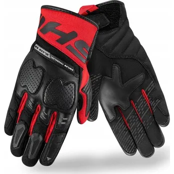 Moto rukavice Motocyklové rukavice krátké SHIMA BLAZE 2.0 RED černo-červené + DÁRKY ZDARMA