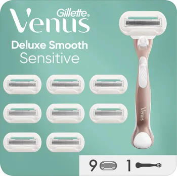 Holítko GILLETTE Venus Deluxe Smooth + hlavice 9 ks