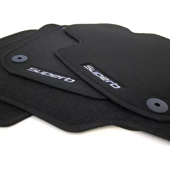 autokoberec Sada textilních koberců Standard ŠKODA Superb II (3T1061404A)