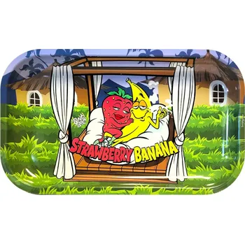 Dlouhý kovový rolovací tác od firmy Best Buds.