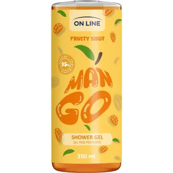 Sprchový gel On Line Fruity Shot sprchový gel mango, 390 ml