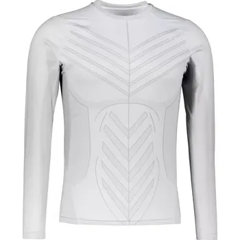 Pánské tričko Pánské funkční kompresní tričko s dlouhým rukávem premium ALTISPORT VOJ/ALM095TR03 ŠEDÁ XXL