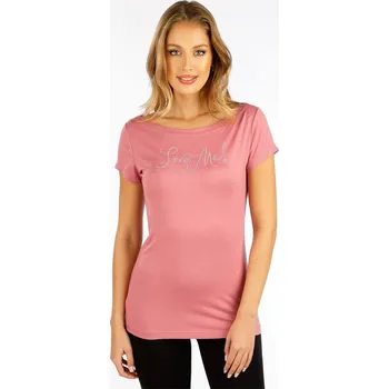 Dámské tričko Dámské tričko LITEX tmavě starorůžové M