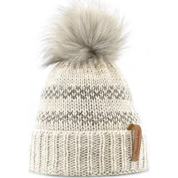 Čepice Čepice Cik-Cak béžová