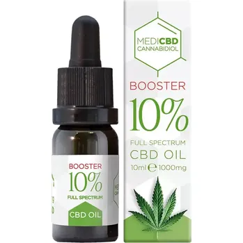 CBD Vyzkoušejte nový CBD olej Booster z nabídky MediCBD.
