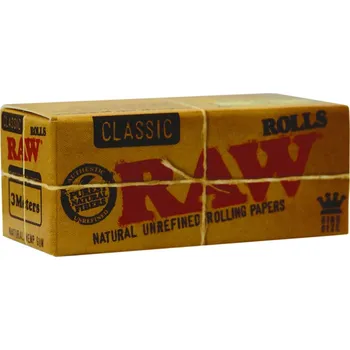 RAW King Size Rolls rolovací papírky vám dávají svobodu zvolit si takovou délku, jakou si přejete.