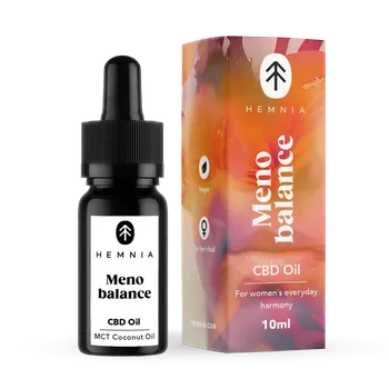 CBD CBD olej Menobalance v MCT kokosovém oleji kombinuje přírodní účinky CBD s funkčními terpeny – pro podporu ženské harmonie každý den.
