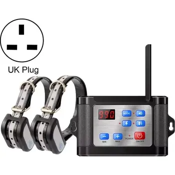 TopTechnology Bezdrátový elektronický plot pro domácí mazlíčky s odrazovým obojkem, UK Plug
