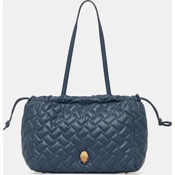 Kabelka Kožená kabelka Kurt Geiger London KENSINGTON 4370889109 námořnická modř 59X, vel. ONE SIZE