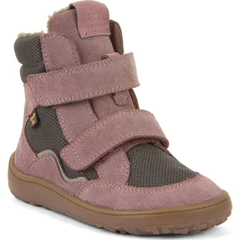 FRODDO BAREFOOT dětská zimní obuv WINTER TEX grey/pink G31600247-13 Velikost: 27