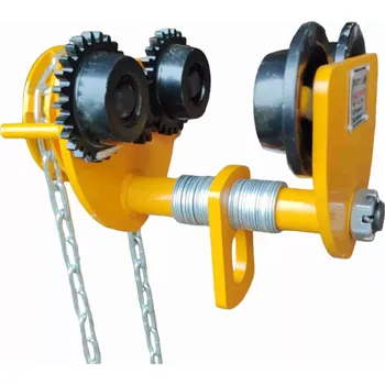 zvedák Kočka řetězová s pojezdem 3000 kg, svorník 100 - 150 mm