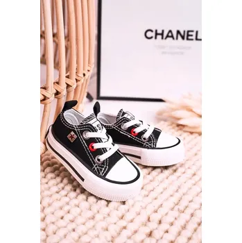 Dámské tenisky Dětské klasické tenisky Big Star - černé Velikost: 19