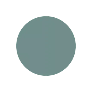 Jednací stůl Stínově modrá, průměr 50 cm, tloušťka 36 mm