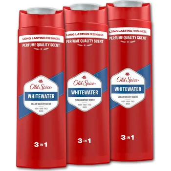 Koupelová kosmetika OLD SPICE Whitewater 3v1, 3× 400 ml