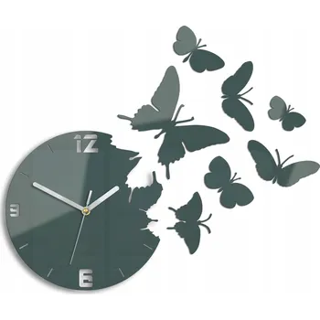 Hodiny Nástěnné hodiny Volan šedé 60 cm