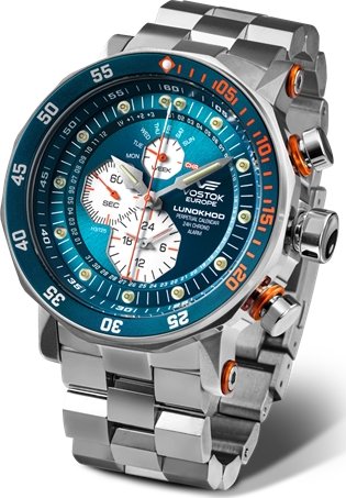 Hodinky Vostok Lunochod Multifunctional YM86/620A636B + Dárek zdarma