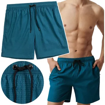 Pánské plavky ATLANTIC Pánské plavky s kapsami, plážové šortky - L