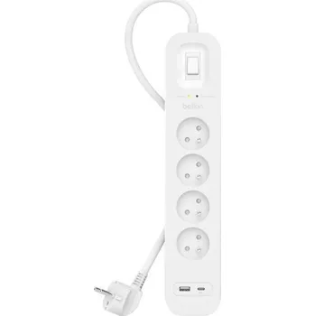 Přepěťová ochrana Přepěťová ochrana Belkin 2 m, 4 zásuvky