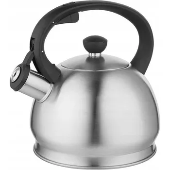 Varná konvice Tradiční ocelová Konvice Florina 1,5 l černá, šedá