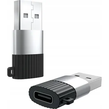 Datový kabel Xo adaptér NB149-E USB-C na USB černý