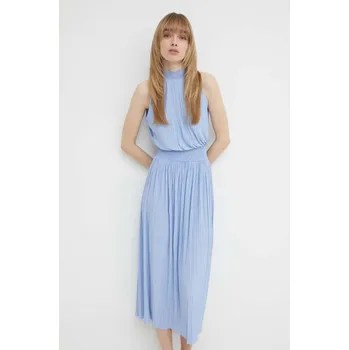 Dámské šaty Šaty Samsoe Samsoe F23200043 modrá 55A, vel. L