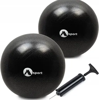 Gymnastický míč GYMNASTICKÝ MÍČ REHABILITAČNÍ 22 CM PRO FITNESS CVIČENÍ 2KS + PUMPIČKA