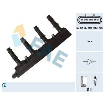 Zapalovací cívka Zapalovací cívka FAE 80322