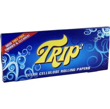 Zábavné průhledné papírky z přírodní celulózy pro originální a bezpečný zážitek z kouření.