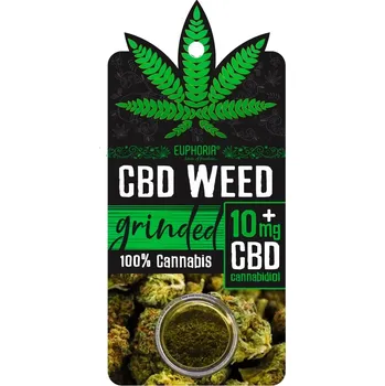 CBD Mletá bylina s 10 mg CBD s plným spektrem.