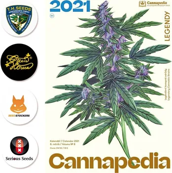Semeno Lunární kalendář od Cannapedie. Obsahuje spoustu užitečných rad. Součástí je jako dárek 6x feminizované semínko Strawberry AKeil od Serious Seeds, 1x fem. semínko Lost Pearl od Green House Seeds, 1x fem. semínko od TH Seeds (na výběr DarkStar, MK-Ultra ne