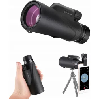 Dalekohled Kf Monokulární dalekohled K&F ZOOM 8x 42mm BaK4 IP68 + pouzdro, stativ, držák telefonu