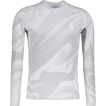 Pánské funkční kompresní tričko s dlouhým rukávem premium ALTISPORT VOJ/ALM072TR03 GRAY L