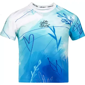 Dětské funkční triko premium ALTISPORT VOJ/ALK083TR01 BÍLOMODRÁ 158