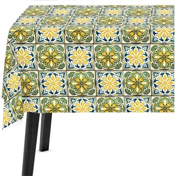 ubrus Obrus Odolný proti skvrnám 140x180 Ubrus na stůl Barevný Portugal 10541