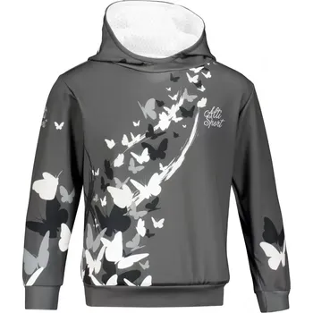 Chlapecká mikina Dětská funkční mikina premium ALTISPORT VOJ/ALK022MI01 ŠEDÁ 158