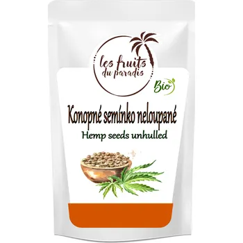 Konopné semínko neloupané BIO 200 g LES FRUITS DU PARADIS