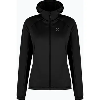 Dámská mikina Dámská mikina Montura Fadis Grid Hooded Maglia black