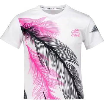 Dětské funkční triko premium ALTISPORT VOJ/ALK001TR01 BÍLÁ 146